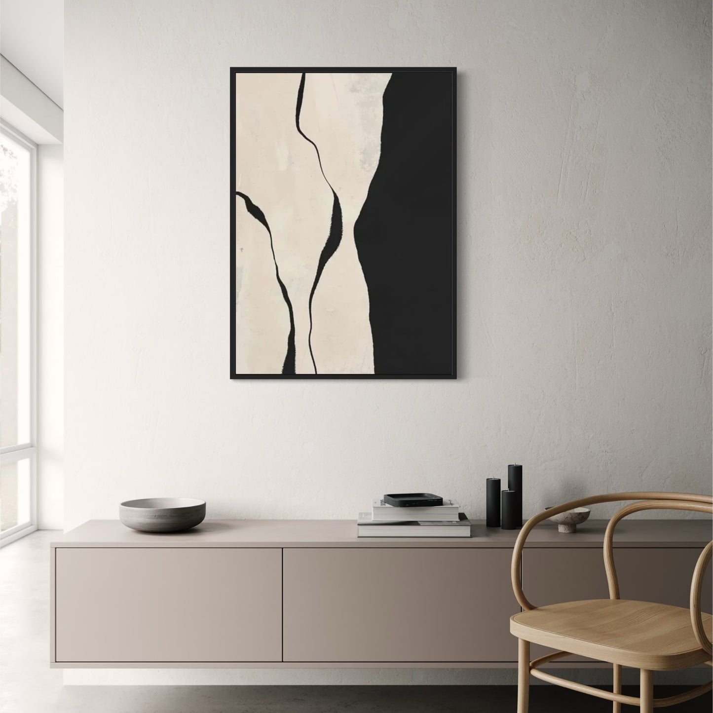 Abstract Minimalism Poster | Landscape Design | Contemporary Wall Art | Artistic Terrain | Home & Garden Decor