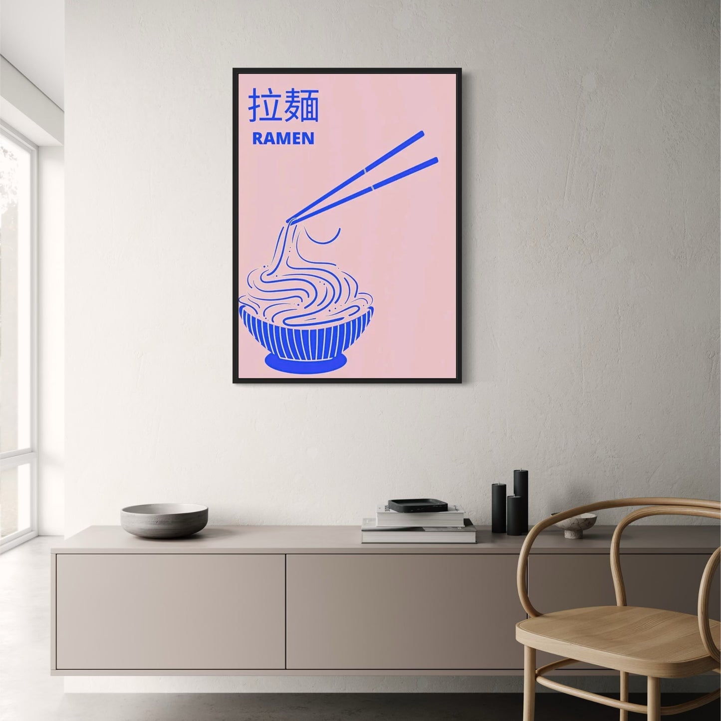 Ramen Noodles | Vibrant Japanese Cuisine Art