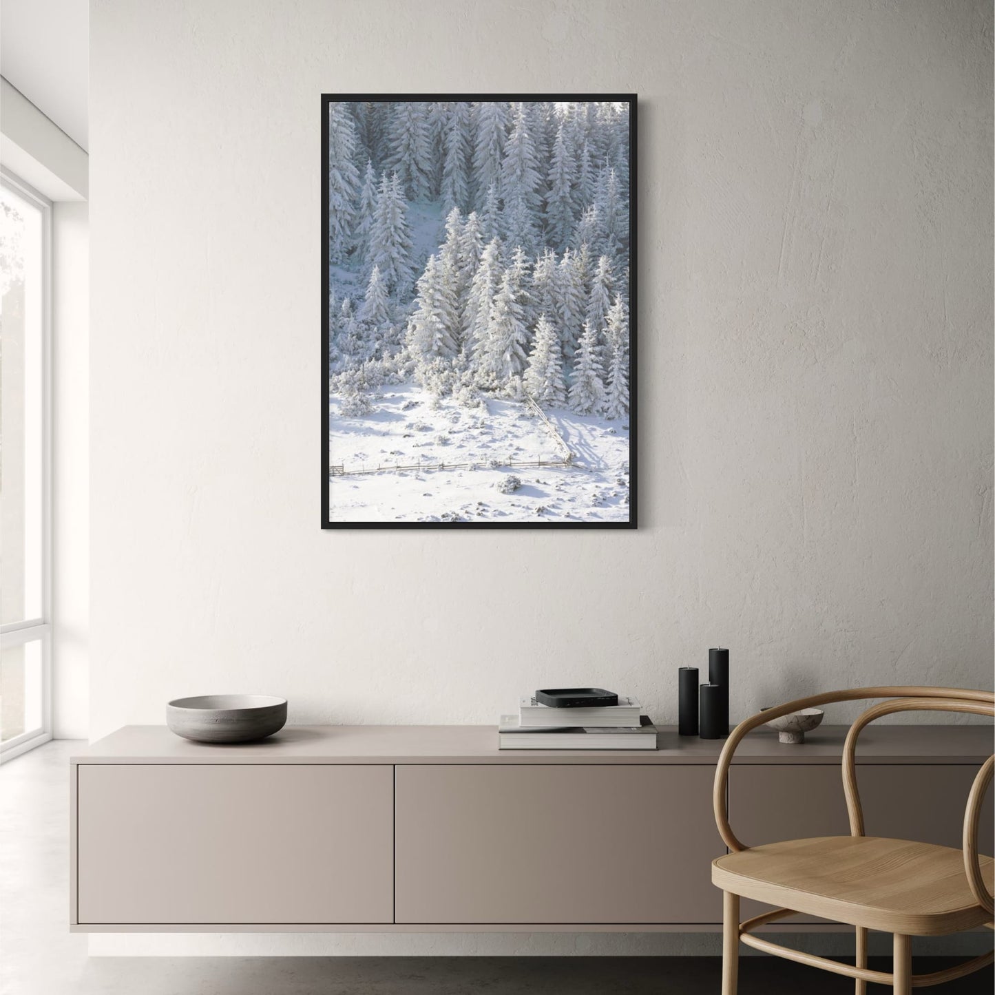 Winter Wonderland | Snowy Forest Scene