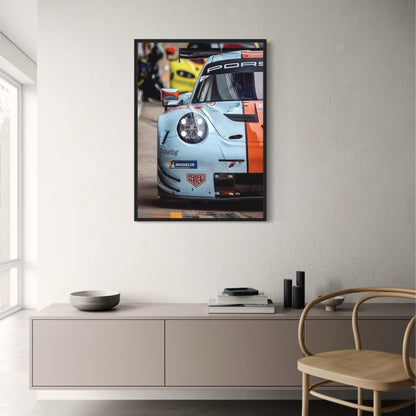 Porsche Racing | Blue Orange Livery | Retro 80s