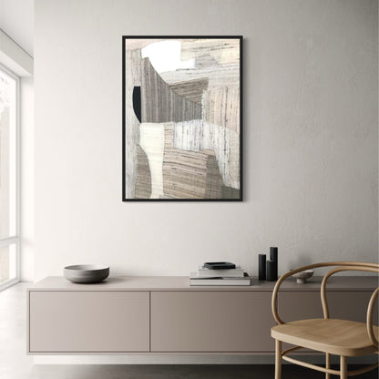 Nature-Inspired Balance Art | Tranquil Landscape | Wall Decor Poster | Serene Home Accent | Earthy Tones