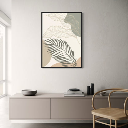 Shapes of Nature Poster | Nature Artwork | Home Wall Decor | Botanical Wall Art | Scenic Prints | Visual Artwork Decor