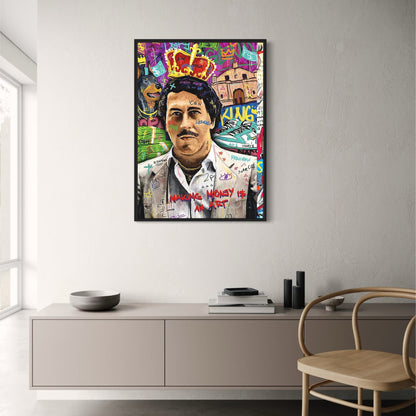 Graffiti Wall Art Poster | Pop Art Canvas Print | Movie Icon Poster | Home Decor Wall Art | Living Room Artwork