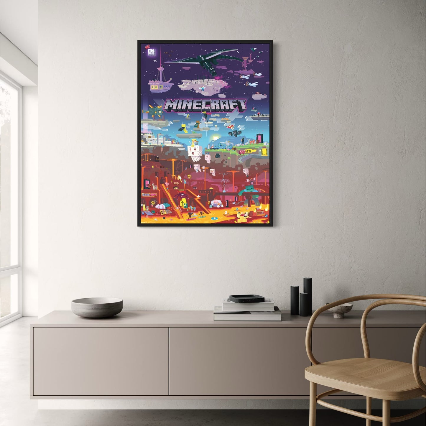 Minecraft World Poster