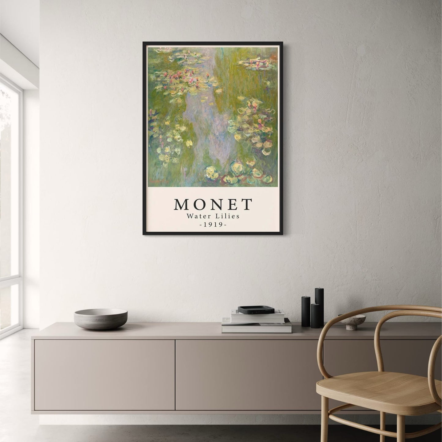 Monet's Water Lilies 1919 | Impressionist Art