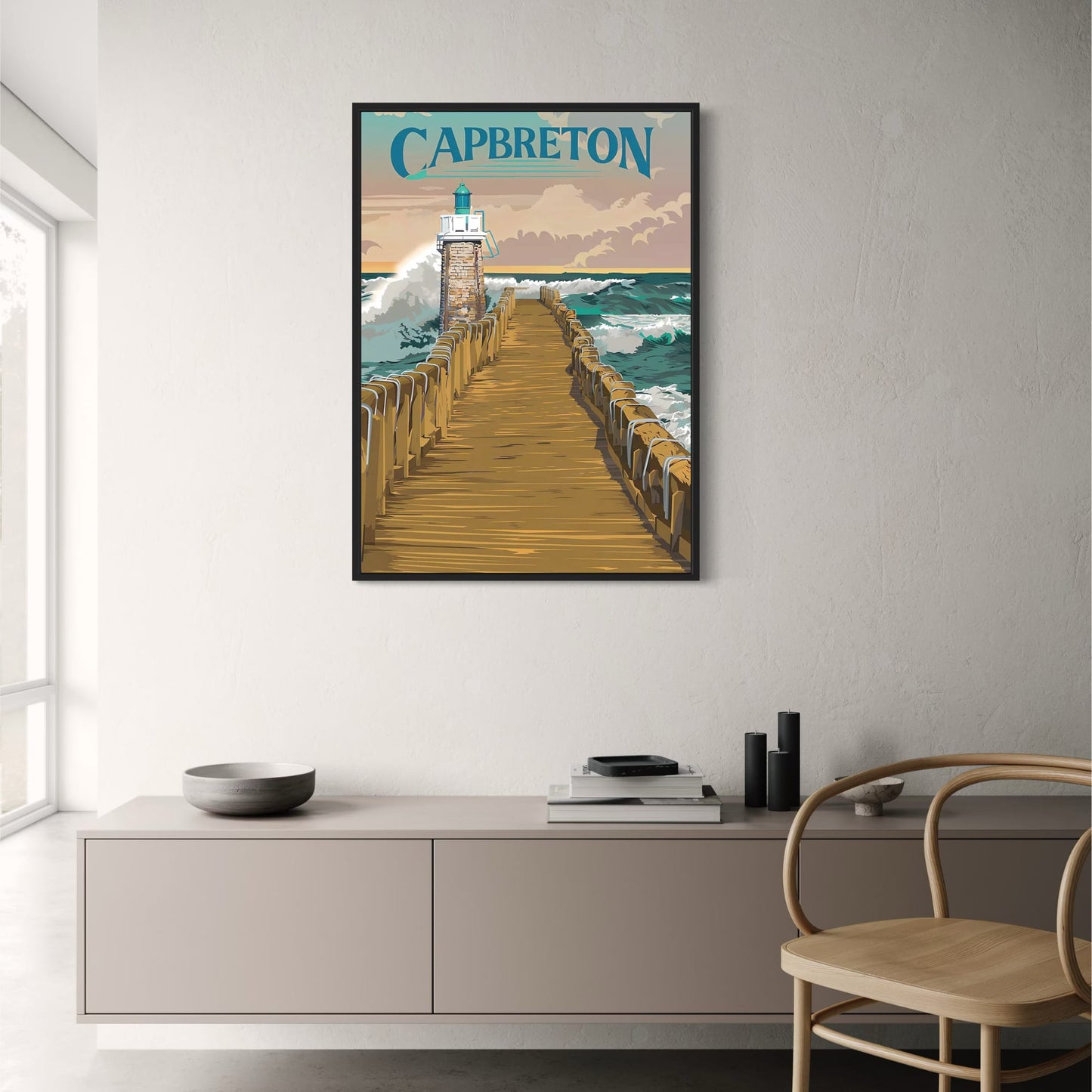 Capbreton | Historic Harbor Navigation | Coastal Scene