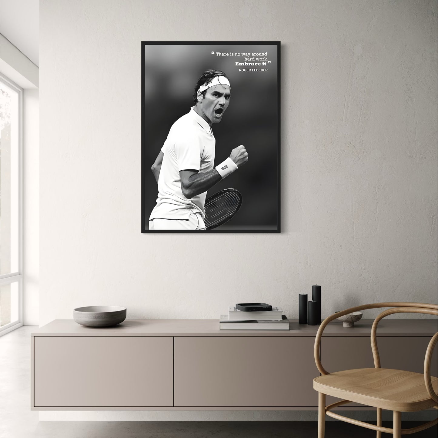 Roger Federer | Tennis Motivational Quote