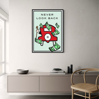Monopoly | Never Look Back | Motivational Quote