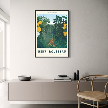 Henri Rousseau | The Repast of the Lion | Jungle Wildlife