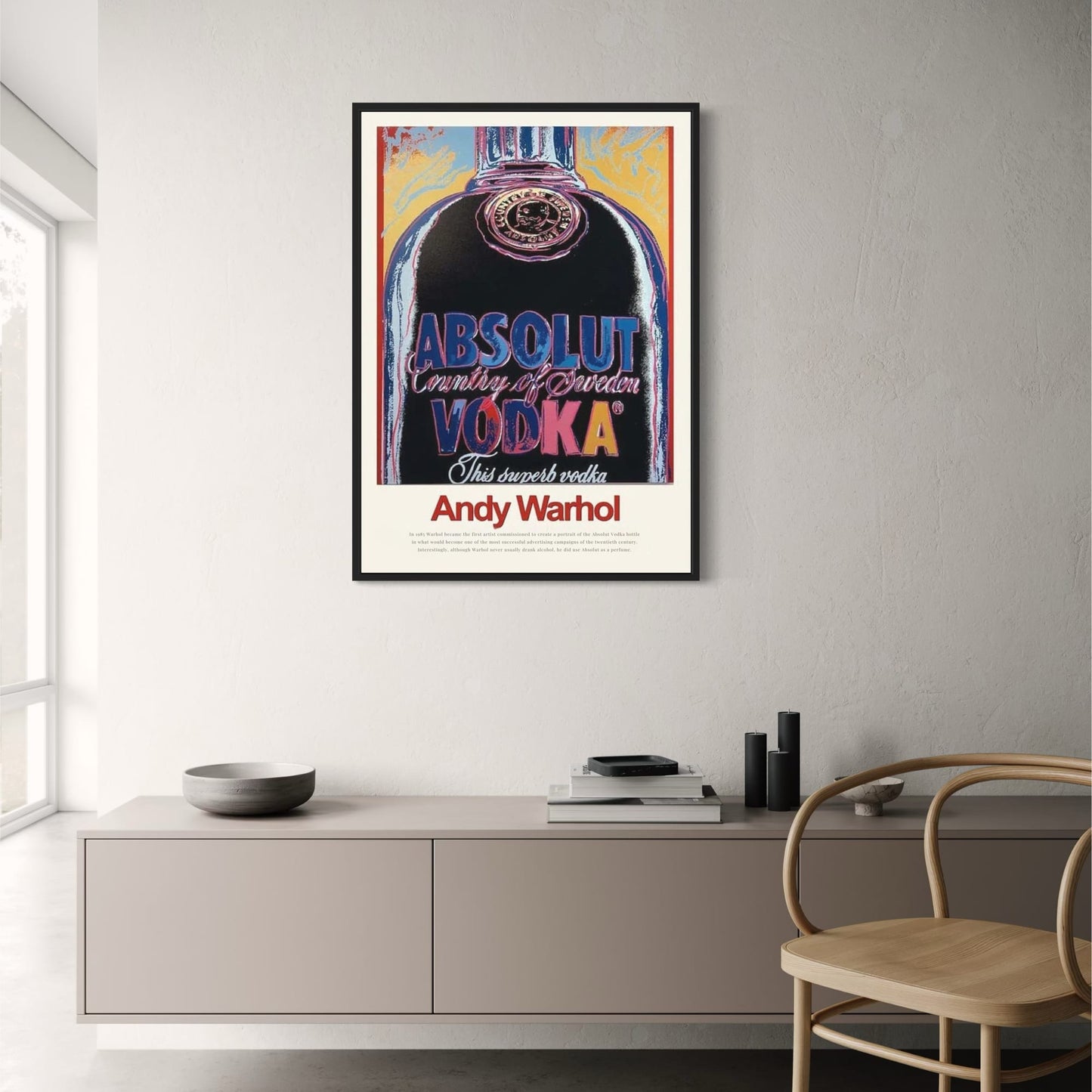 Andy Warhol | Absolut Vodka Pop Art
