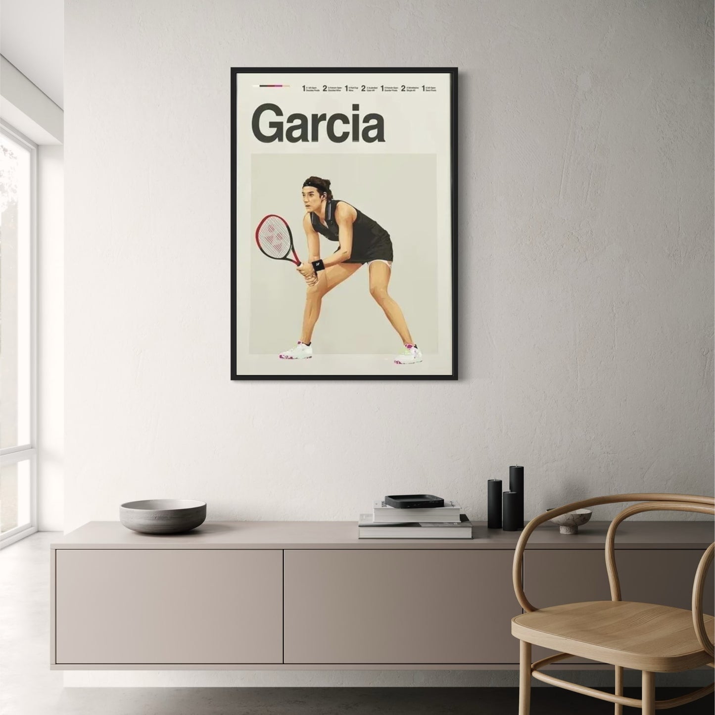 Caroline Garcia | Modern Tennis Art