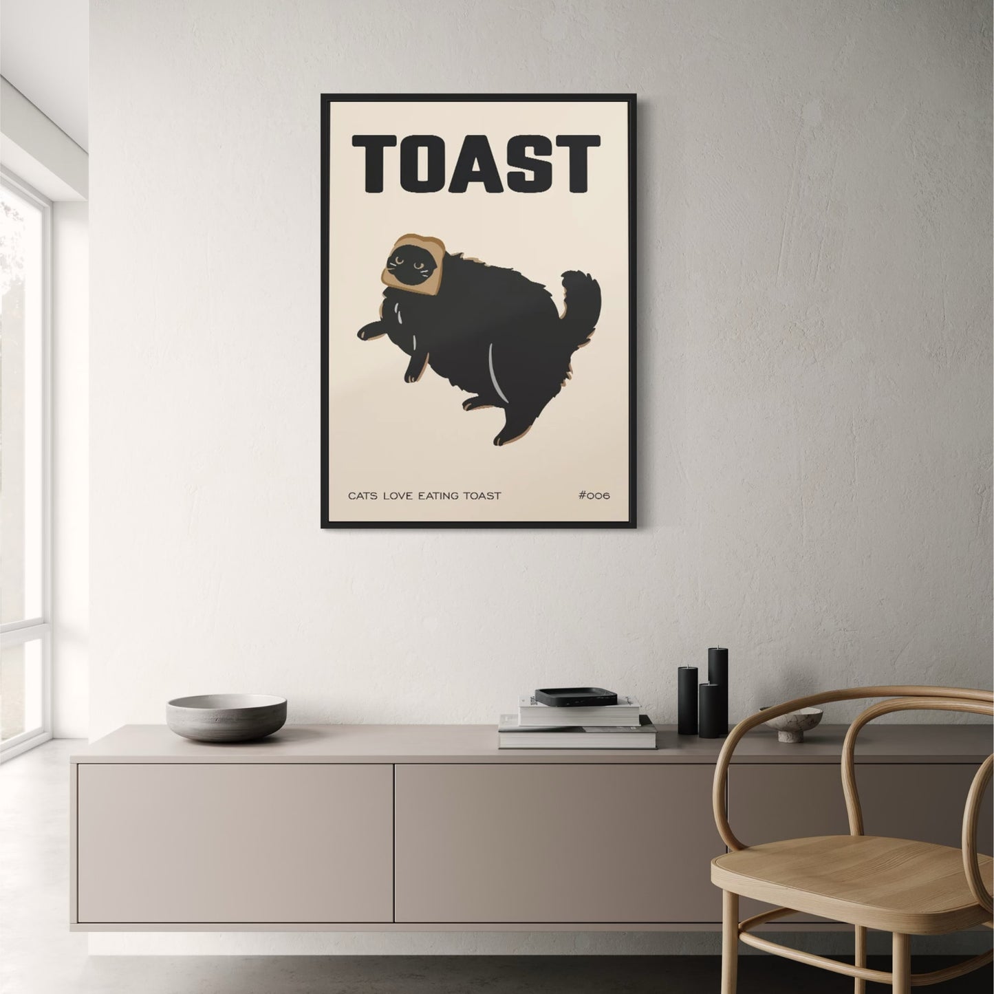 Big Cat Vintage Kitchen | Black Toast Design