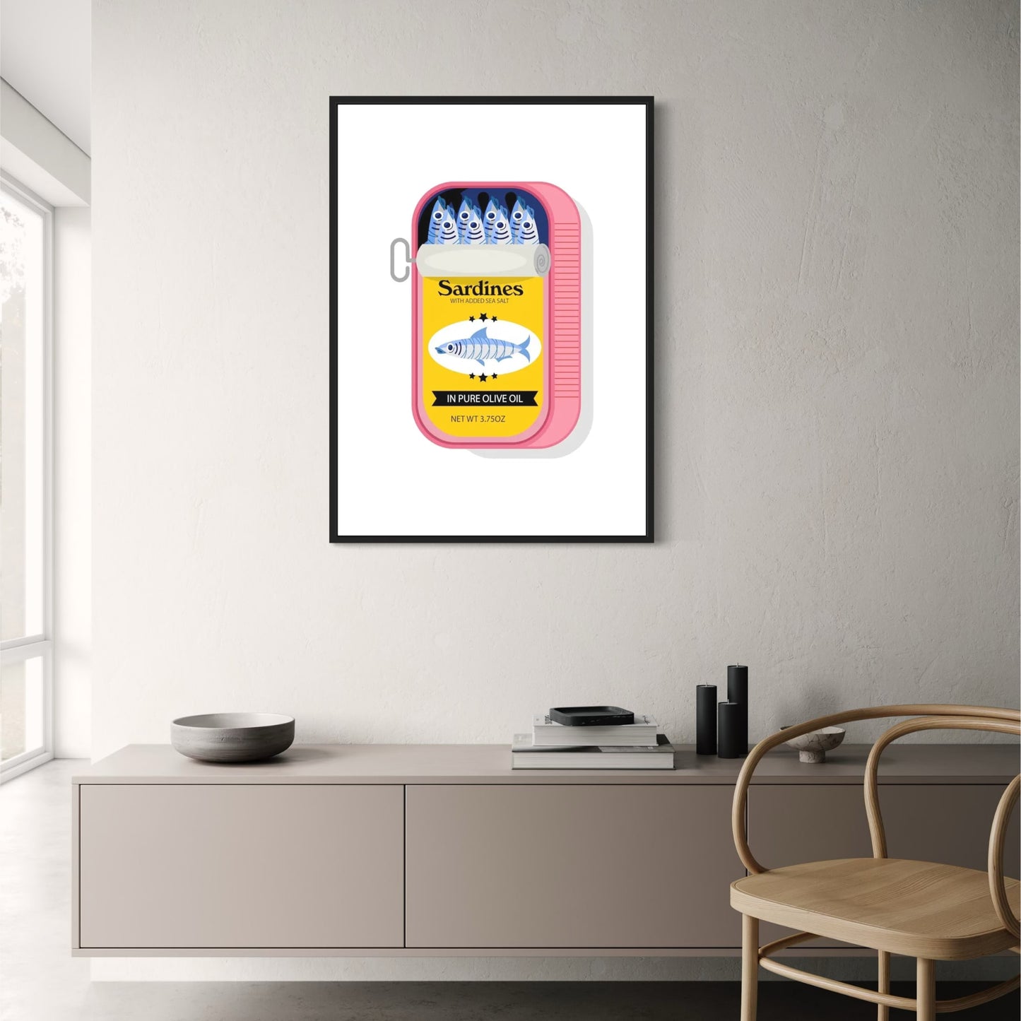 Double Mermaids | Vintage Art