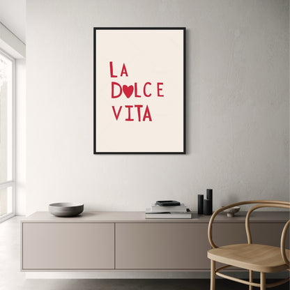 La Dolce Vita | Hand Drawn Minimalist