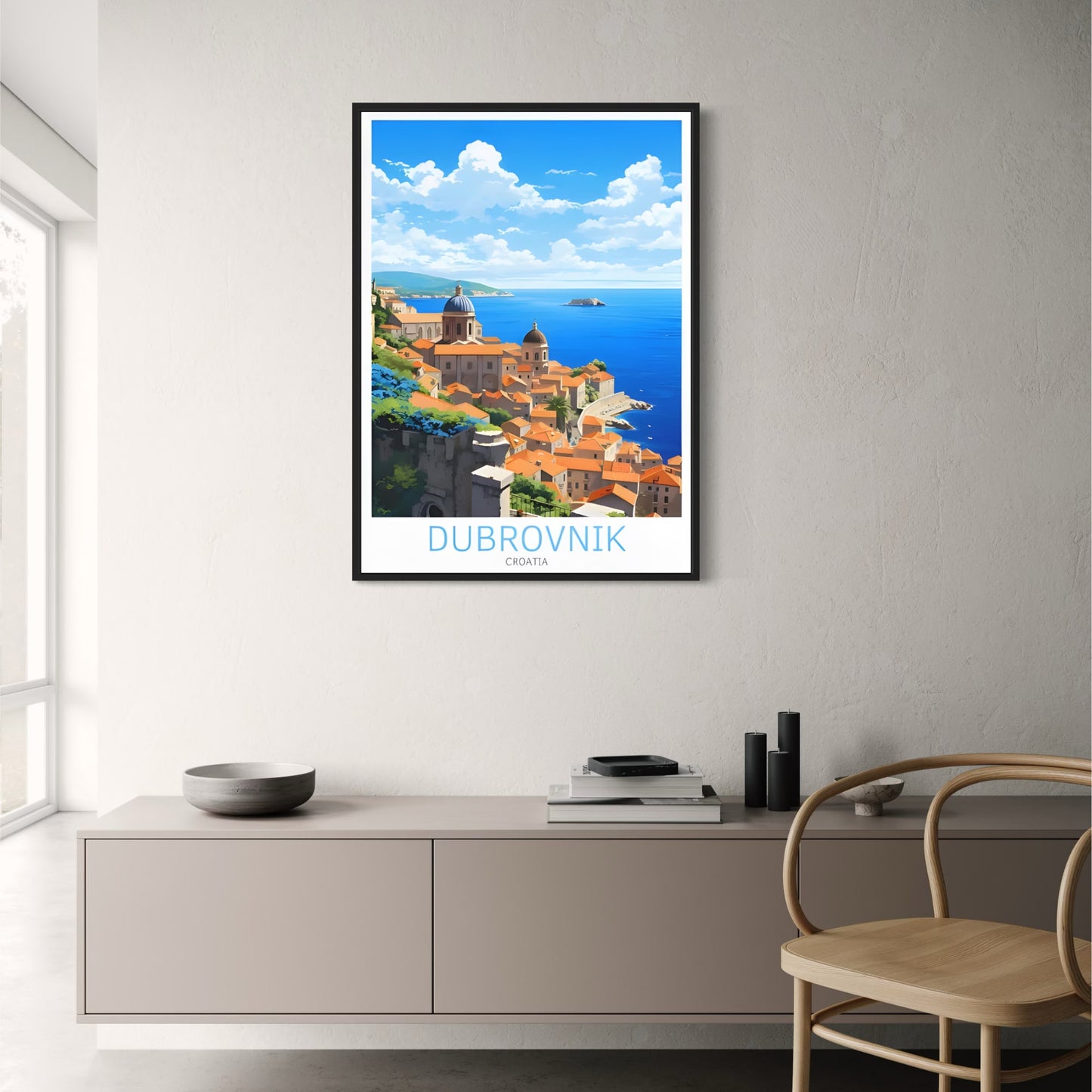 Dubrovnik Scenic View | Iconic European Landmarks