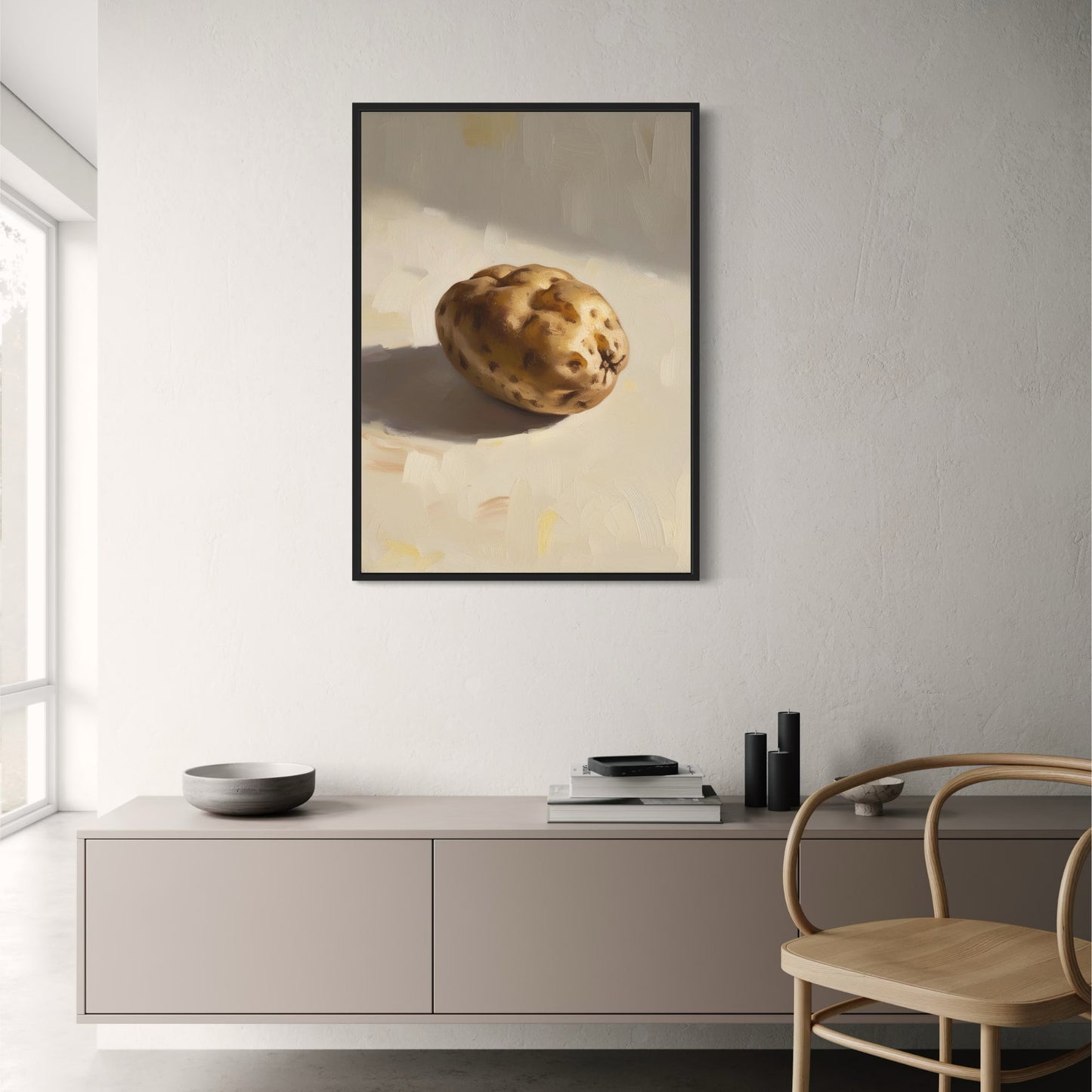 Classic Potatoes | Rustic Farmhouse Illustration