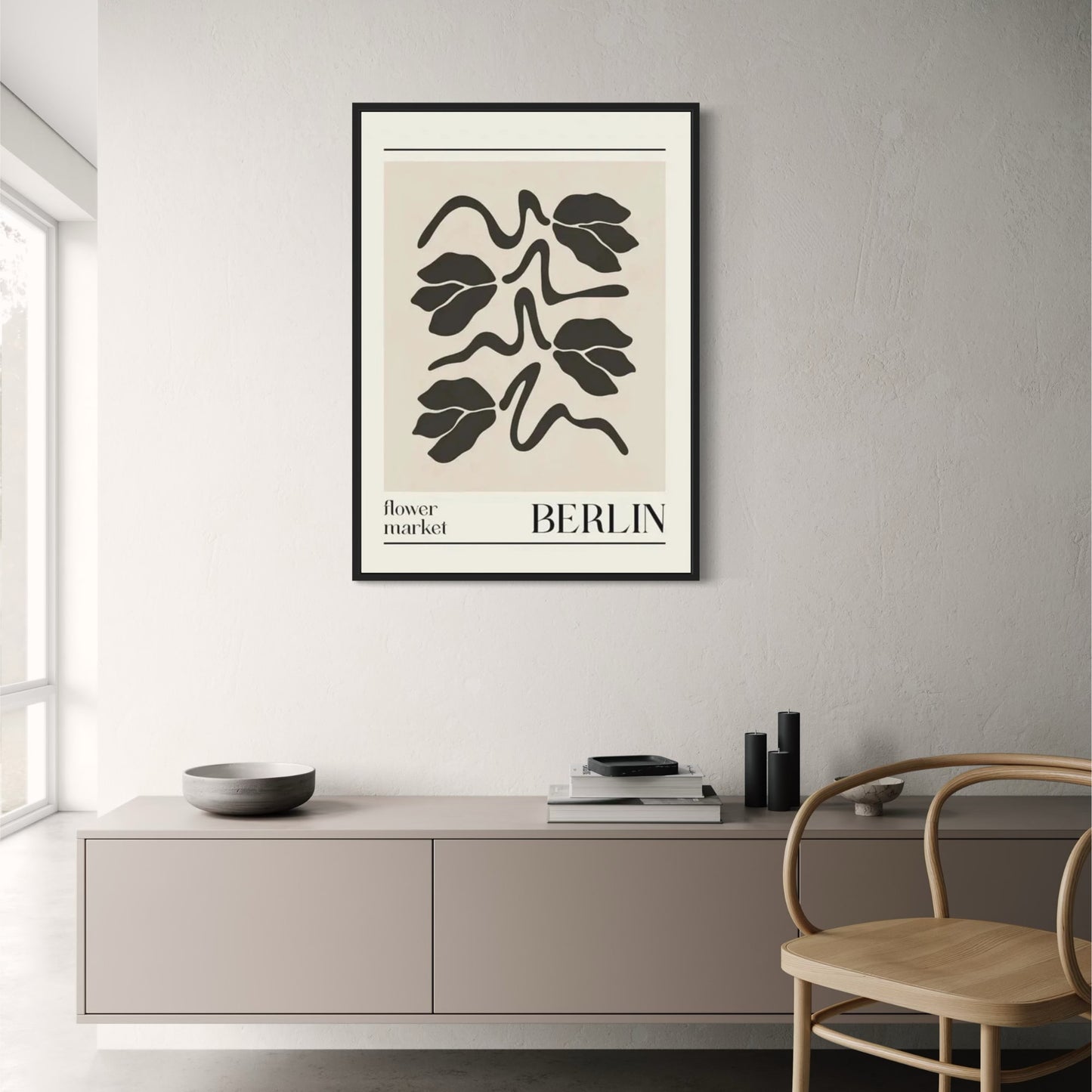 Abstract Minimalism Poster | Curved Symmetry | Contemporary Wall Art | Modern Home Decor | Artistic Impression | Elegant Lines | Geometric Design