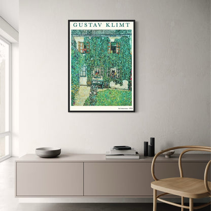 Gustav Klimt | The House of Guardaboschi | Art Nouveau Poster | Fine Art Print | Wall Decor | Home Interior Design | Artistic Decorations | Vintage Art Poster