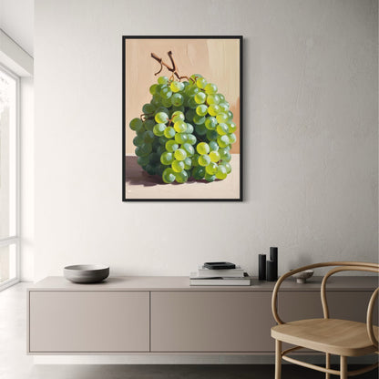 Grapes Still Life | Botanical Kitchen Art