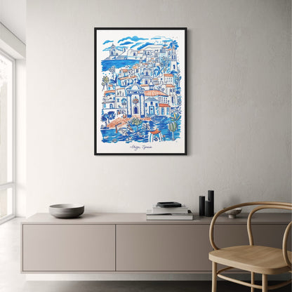 Ibiza | Colorful Mediterranean Seaside Art