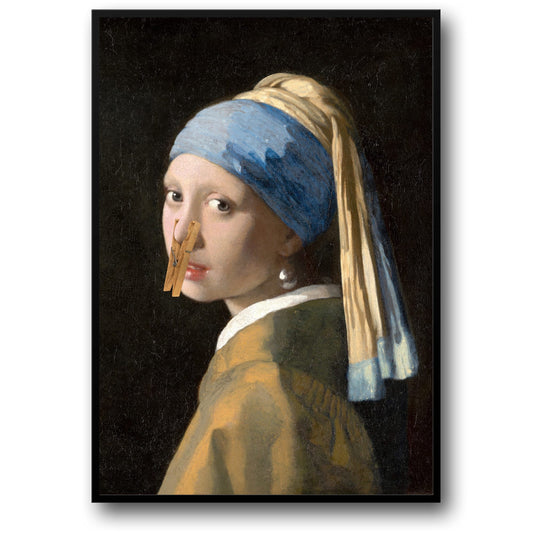 Renaissance Humor with Clothespin | Iconic Parody Art