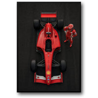RED FERRARI RACER