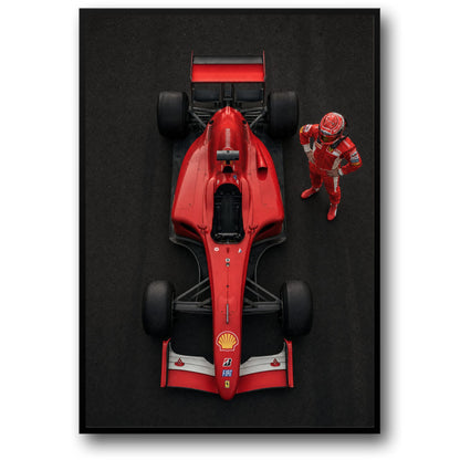 RED FERRARI RACER