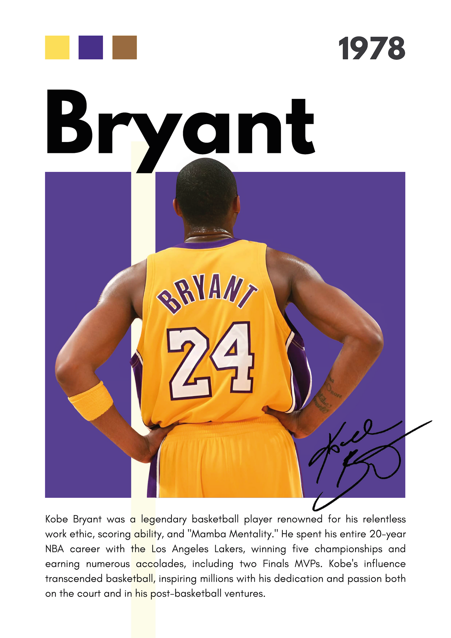 Kobe Bryant Tribute | Iconic #24 Jersey | Mamba Mentality