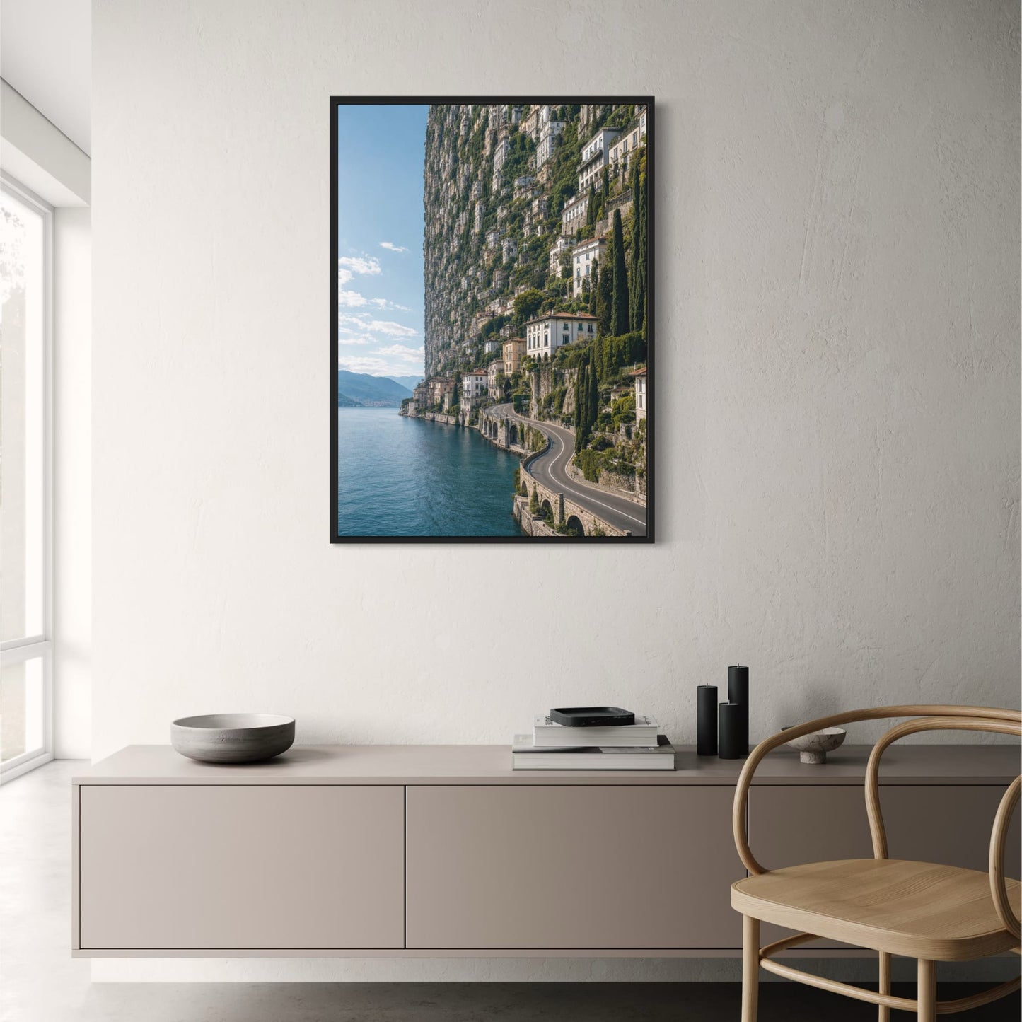 THE CLIFFSIDE CITYSCAPE