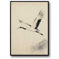 CRANE IN FLIGHT
