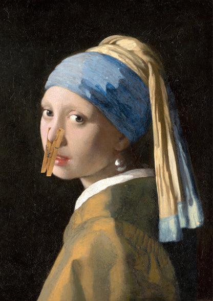 Renaissance Humor with Clothespin | Iconic Parody Art