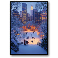 CITY'S FROZEN TWILIGHT