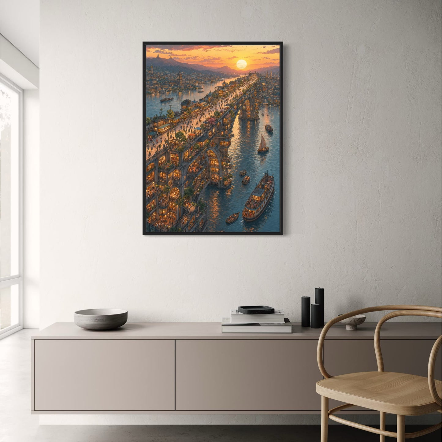 FANTASY CITYSCAPE