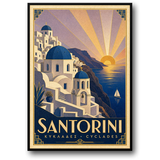 SANTORINI SUNSET