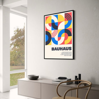 Bauhaus Poster | Minimalist Architectural Style | Modern Wall Art Decor