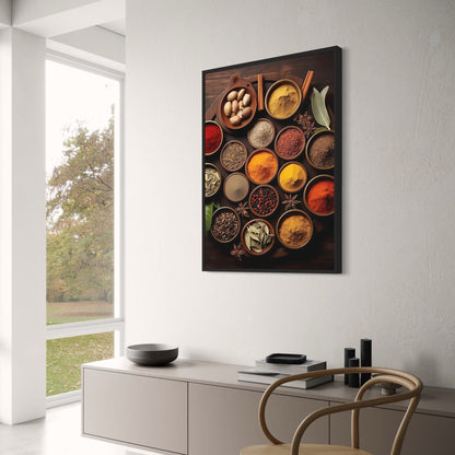 Warm Kitchen Vibes | Spice Themed Culinary Decor