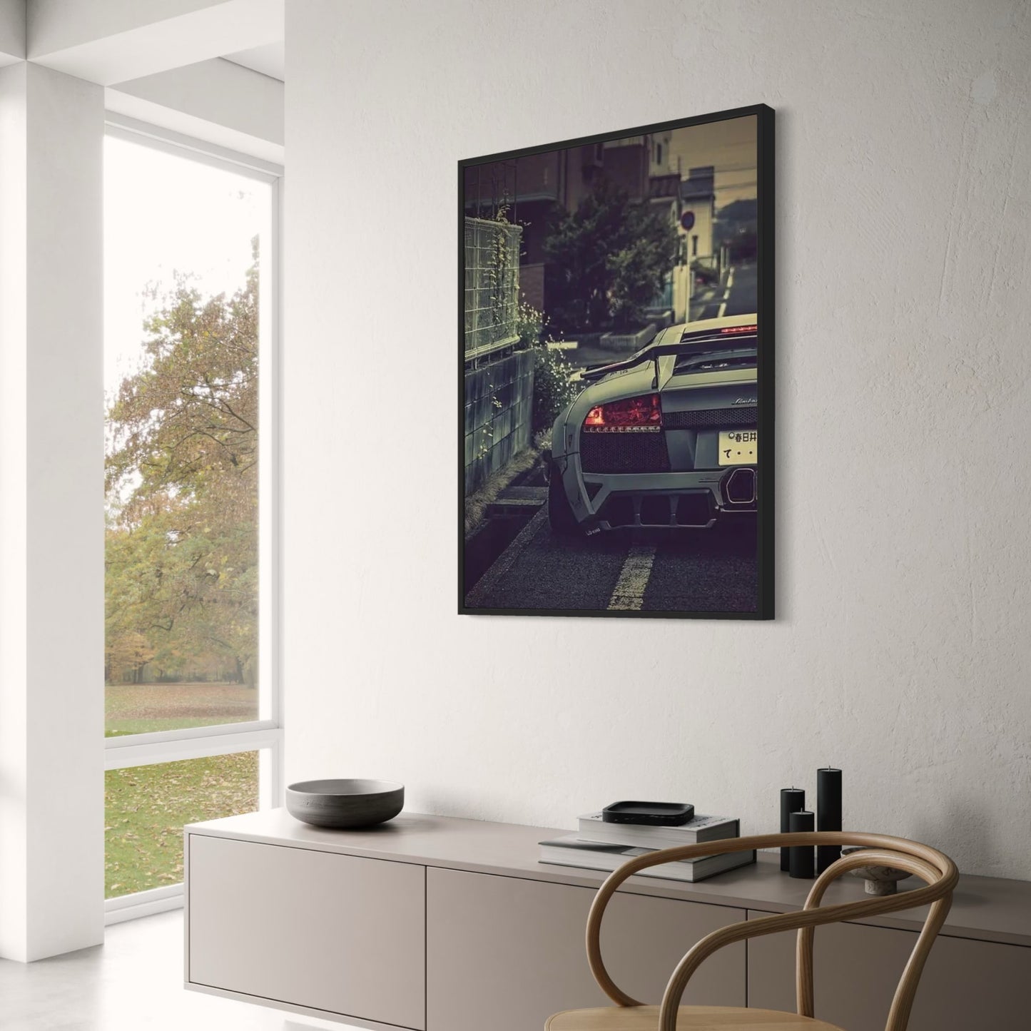 80s Retro Sports Car | Exotic Racing | Urban Setting