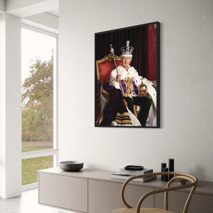 King Charles III Coronation | Authentic Portrait