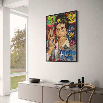 Tony Montana Portrait | Street Pop Graffiti