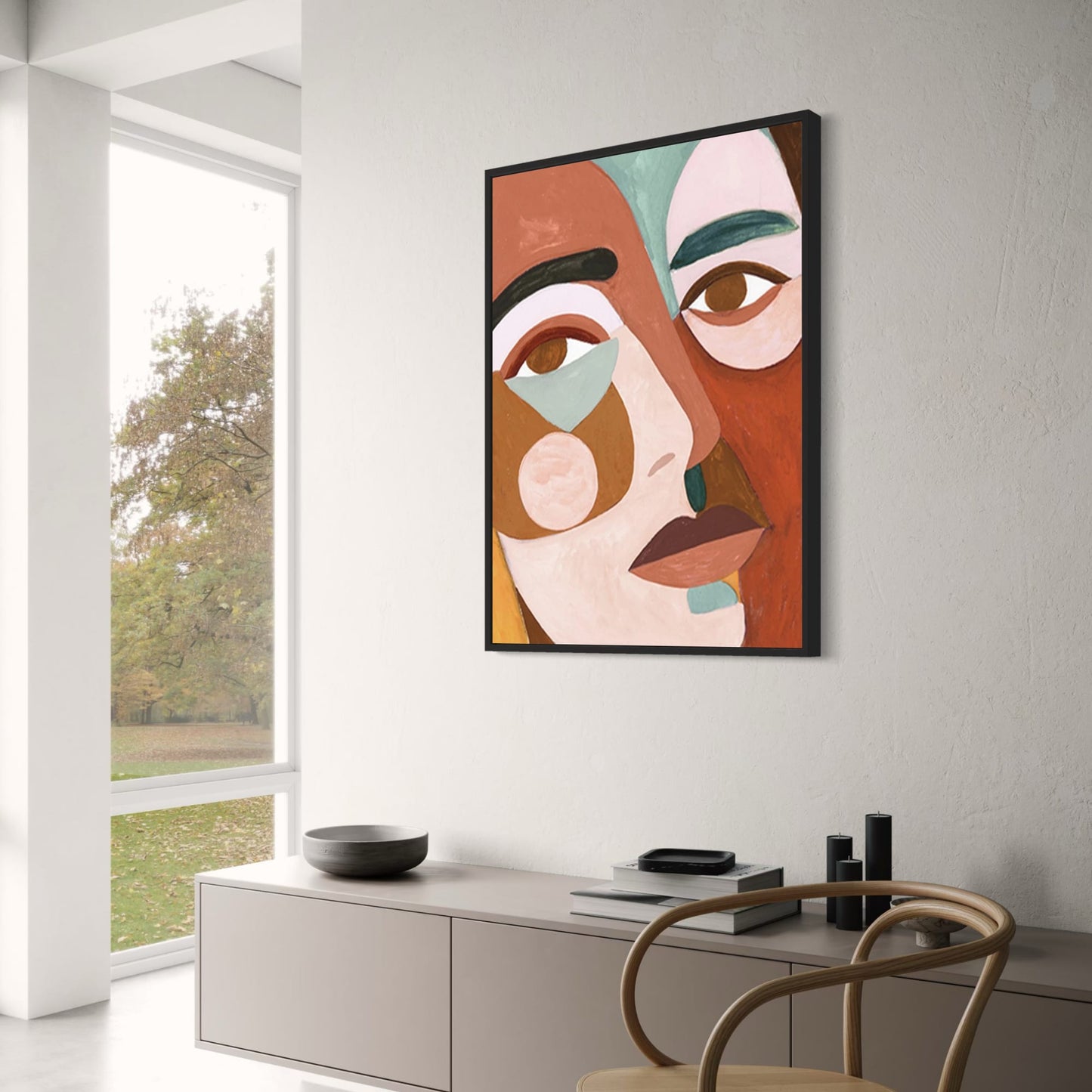 Fragments of Emotion | Abstract Art Poster | Modern Wall Decor | Home & Garden Artwork | Visual Prints | Contemporary Design