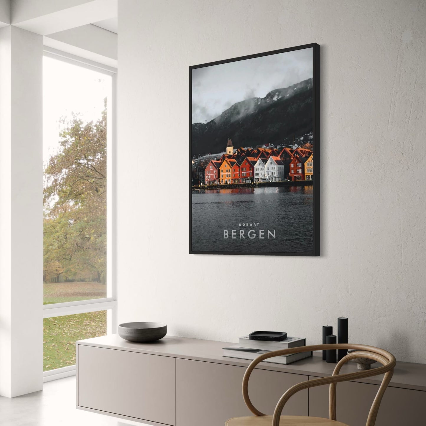 Bryggen Waterfront | Bergen Seaside | Colorful Architecture