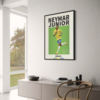 Neymar Junior Soccer Art