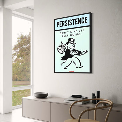 Monopoly Motivation | Persistence Theme | Inspirational Quote