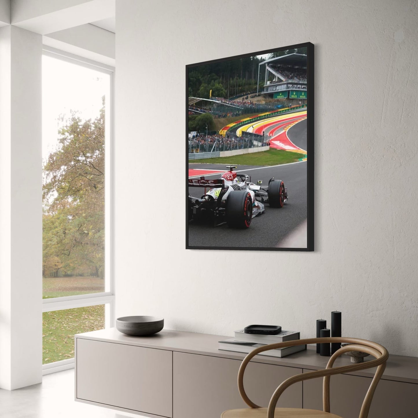 Senna & Leclerc | Abstract Graffiti Supercar