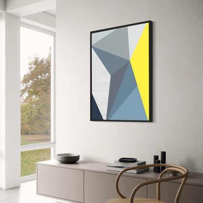 Bauhaus Poster | Structured Harmony | Architectural Patterns | Modern Wall Art | Home Decor