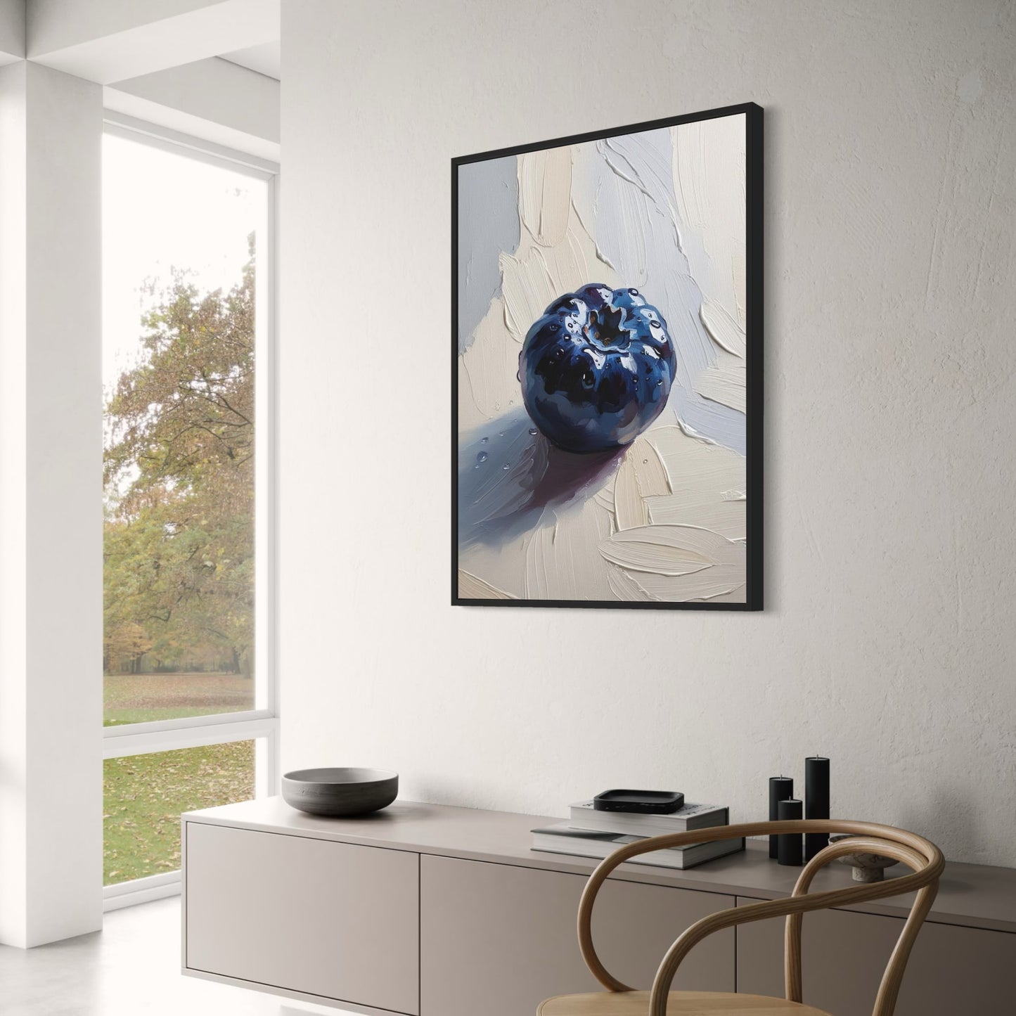 Fresh Blueberries | Vibrant Kitchen Art