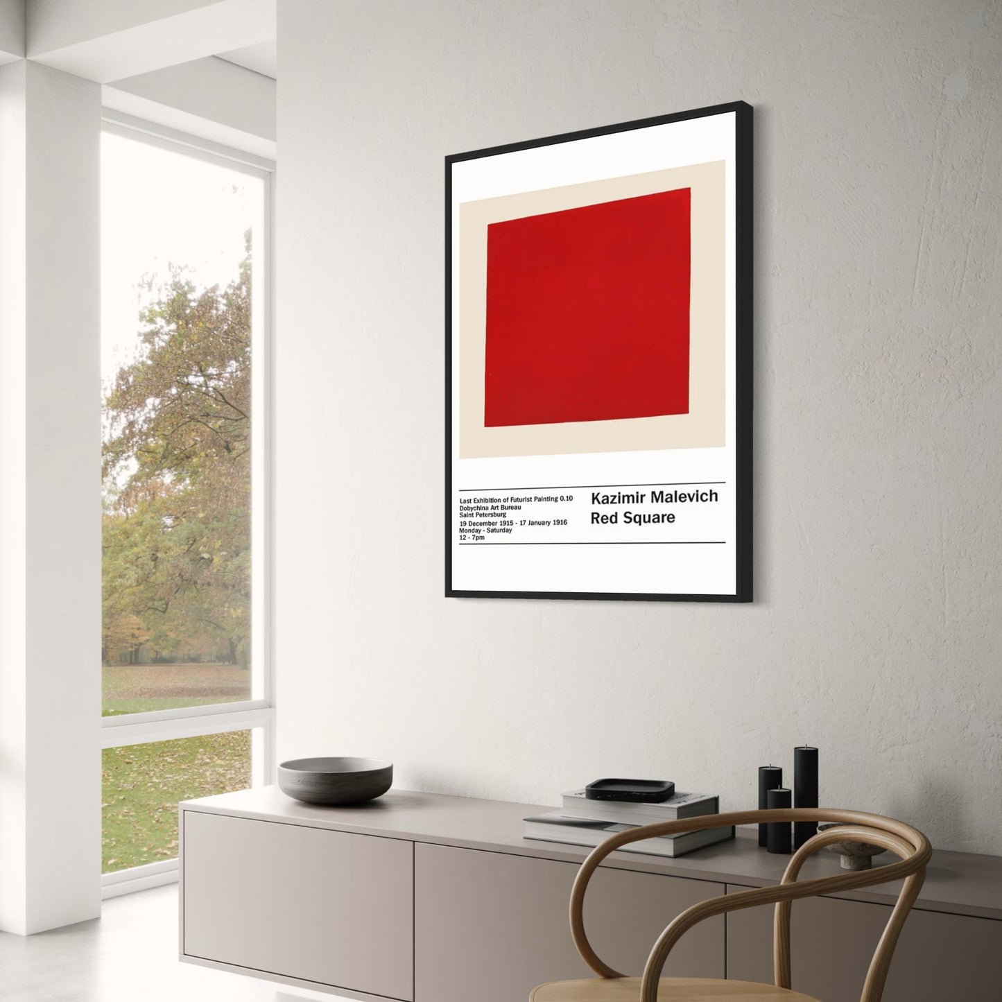 Red Square | Kazimir Malevich | Modern Minimalist