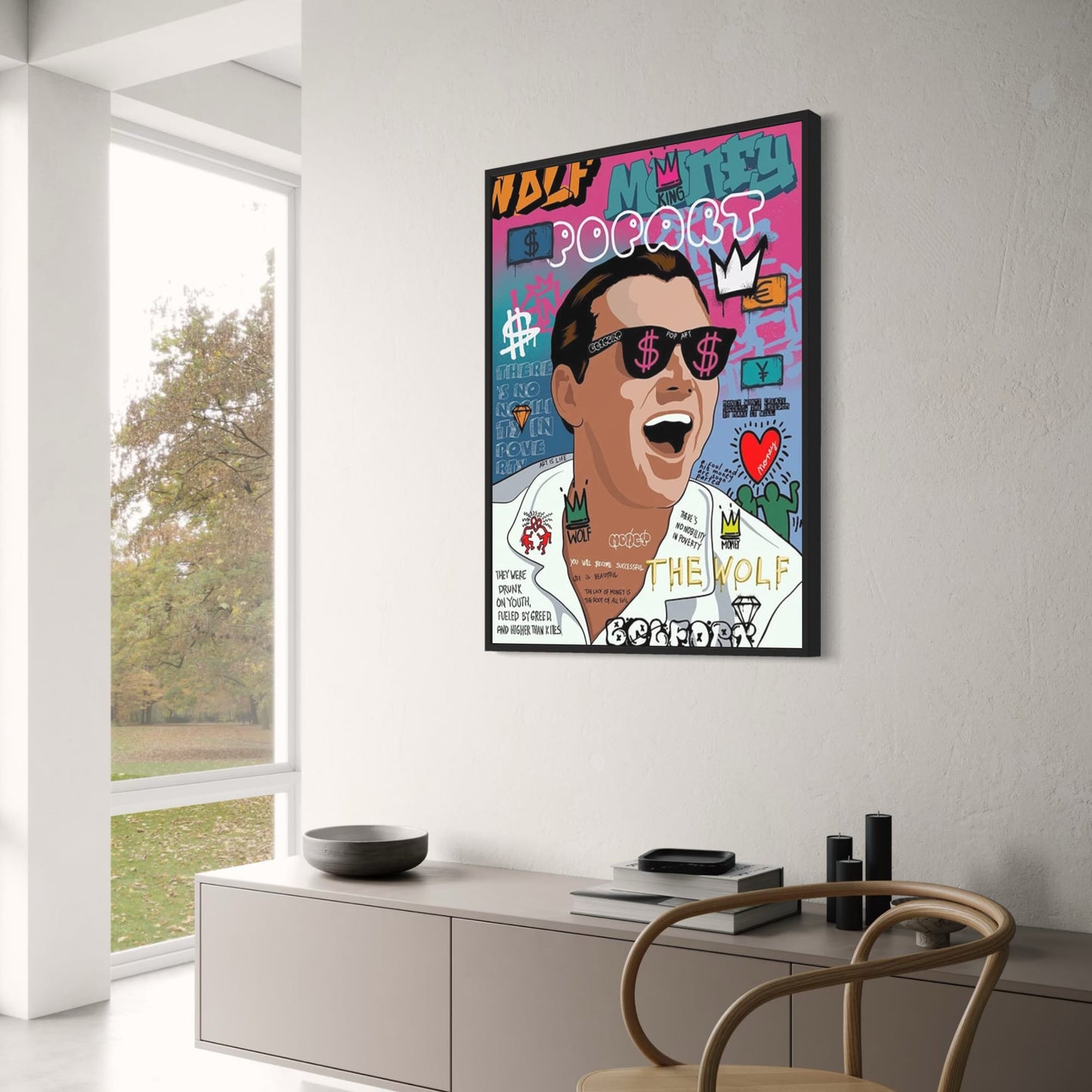 Scarface Mona Lisa | Graffiti Pop Artwork