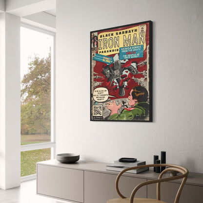 Black Sabbath | Iron Man Comic Poster