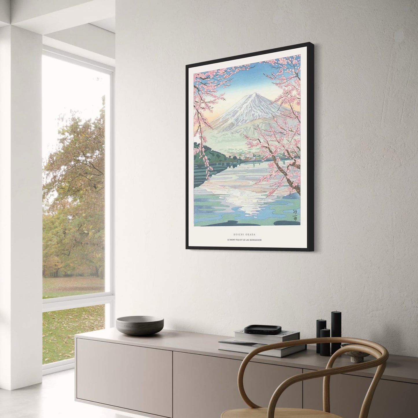 Le Mont Fuji & Lake Kawaguchi | Japanese Ukiyo-e Art